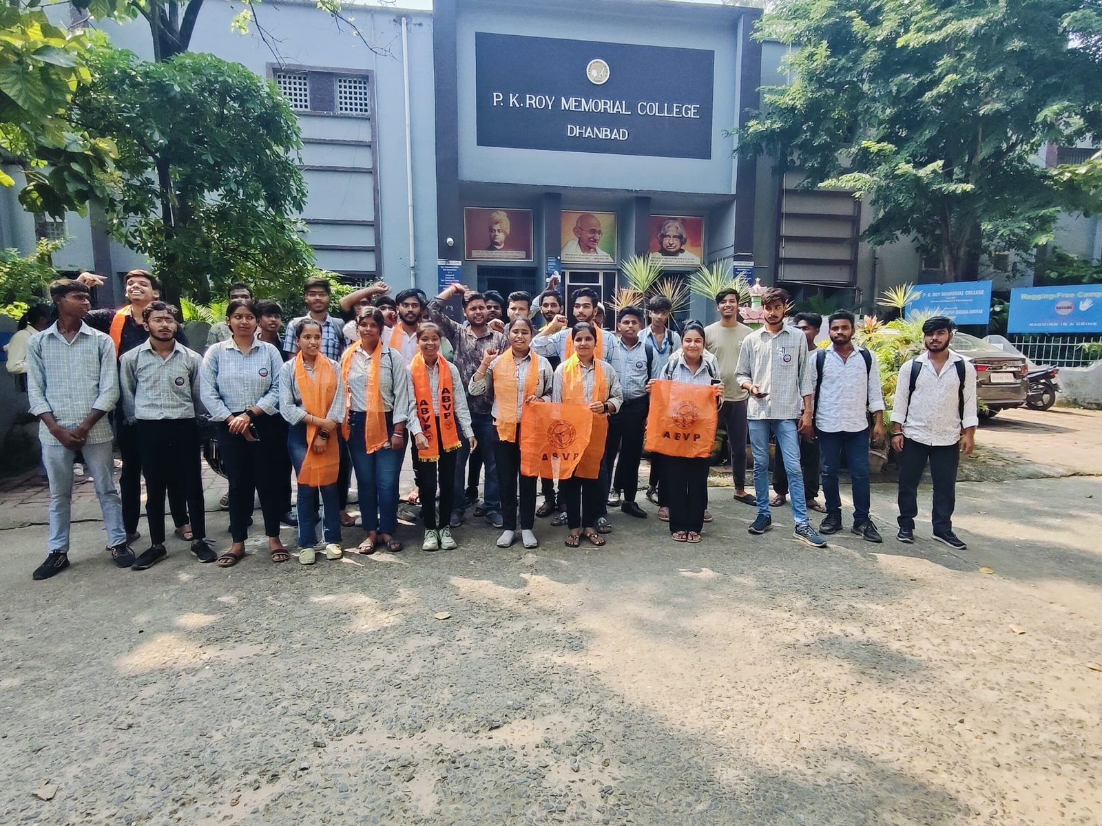 ABVP धनबाद महानगर द्वारा पी. के. राॅय महाविद्यालय इकाई का किया गया गठन..