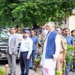 झारखंड के राज्यपाल गंगवार पहुंचे कोलसिटी, धनबाद जिला प्रशासन ने दिया गार्ड ऑफ ऑनर..