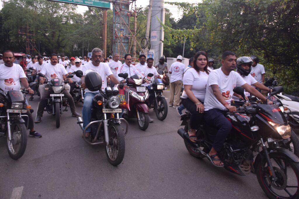 बंगाली वेलफेयर सोसाइटी द्वारा राष्ट्रीय स्वैच्छिक रक्तदान दिवस पर बाइक रैली का आयोजन…