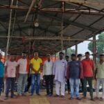 धनबाद सांसद के आदेश परGM ने करवाया कुइयां कोलियरी दुर्गा मंदिर में मां की पूजा को लेकर स्टेज का निर्माण