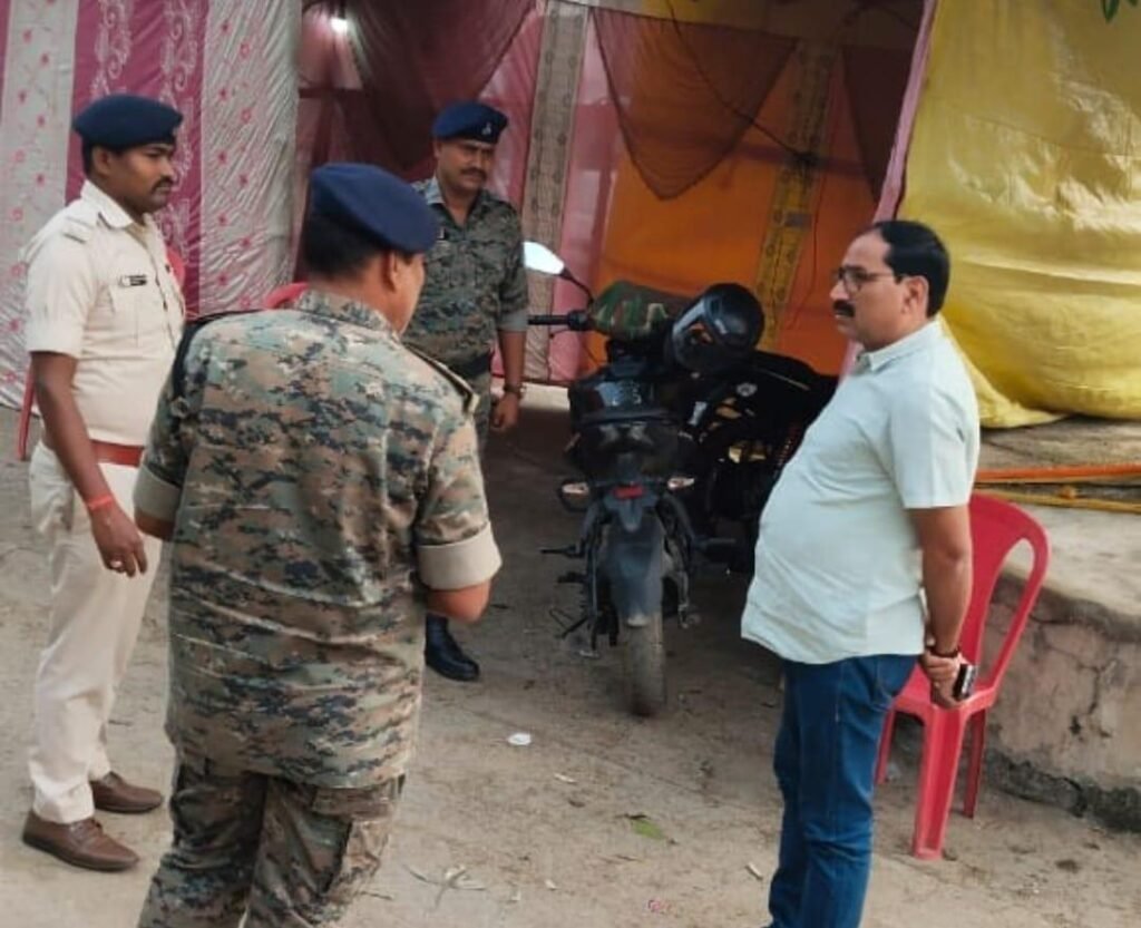 सिटी SP ने किया इंटर स्टेट चेक पोस्ट का निरीक्षण…