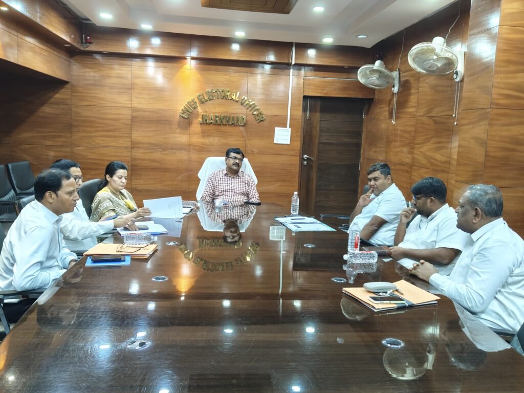 मुख्य निर्वाचन पदाधिकारी ने प्रवर्तन एजेंसियां के साथ की समीक्षा बैठक…