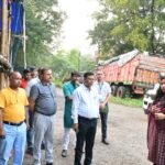 जिला निर्वाचन पदाधिकारी ने किया स्ट्रांग रूम का निरीक्षण…