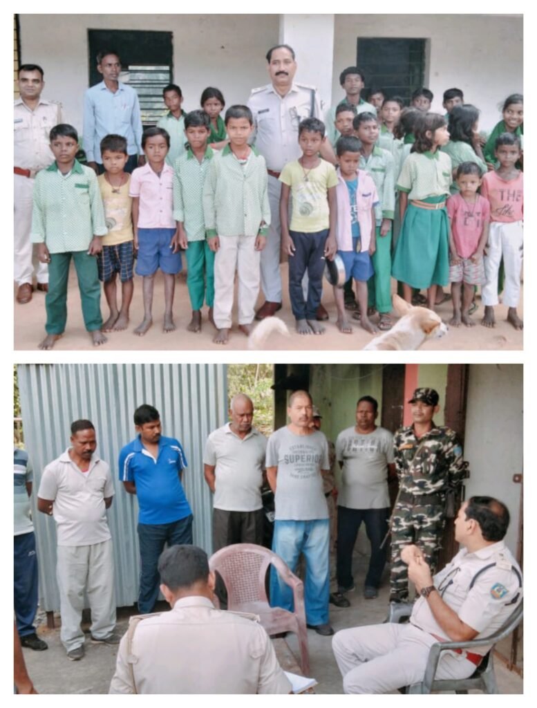 पुलिस अधीक्षक ने शांतिपूर्ण व निष्पक्ष रुप से संपन्न कराने हेतु  विभिन्न मतदान केंद्रों का किया निरीक्षण…