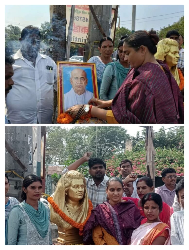 कांग्रेस प्रत्याशी पुर्णिमा ने पूर्व PM इंदिरा गांधी की 40 वीं पुण्यतिथि व सरदार पटेल जयंती पर किया माल्यार्पण…