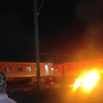 तमिलनाडु में ट्रेन हादसा, बागमती एक्सप्रेस मालगाड़ी से टकराई; डिब्बों में लगी आग….