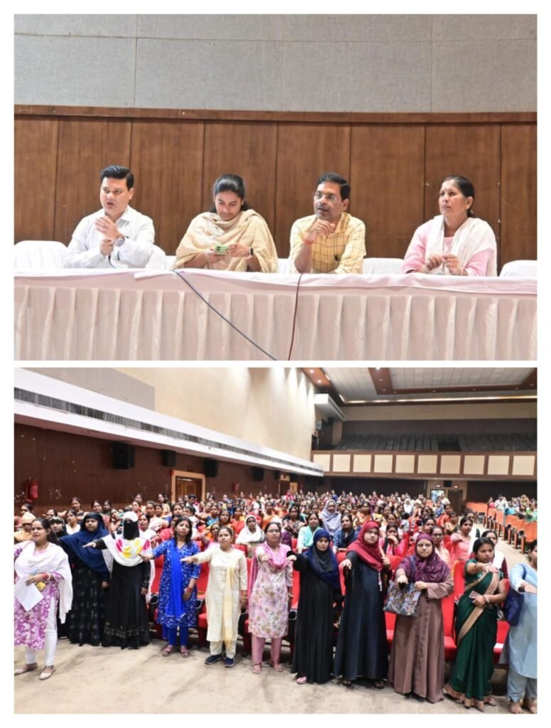 न्यू टाउन हॉल में सभी ने ली निर्भीक होकर मतदान करने की शपथ…