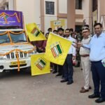 स्वीप अंतर्गत मतदाता जागरूकता को लेकर एलईडी (वर्चुअल रियलिटी) वैन को किया गया रवान…