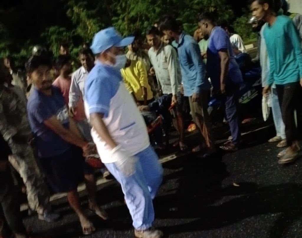 राजगंज सड़क हादसे में एक युवक की मौत.. परिजनों ने किया हंगामा…