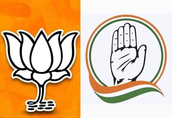 कांग्रेस ने 23,भाजपा ने 22 उम्मीदवार घोषित किए…