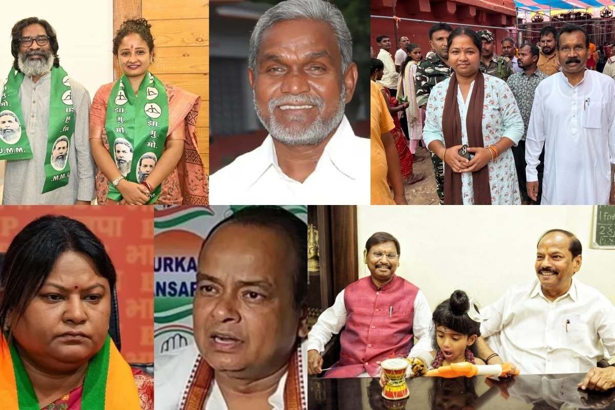 झारखंड विस चुनाव में परिवारवाद भारी..NDA और इंडिया गठबंधन में 40 उम्मीदवार..