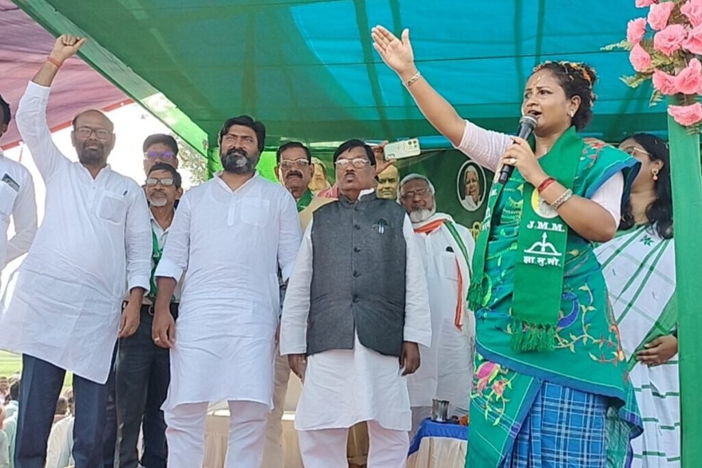 उद्योगपतियों का हजारों करोड़ माफ कर देता है..लेकिन किसानों का लोन नहीं आता है नजर: कल्पना सोरेन…