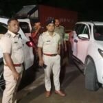 एसडीपीओ द्वारा अंतर्राज्जीय सीमा चेकपोस्ट का निरिक्षण,चिरकुंडा चेक पोस्ट में वाहन जांच के दौरान 66,500 रूपये जप्त।