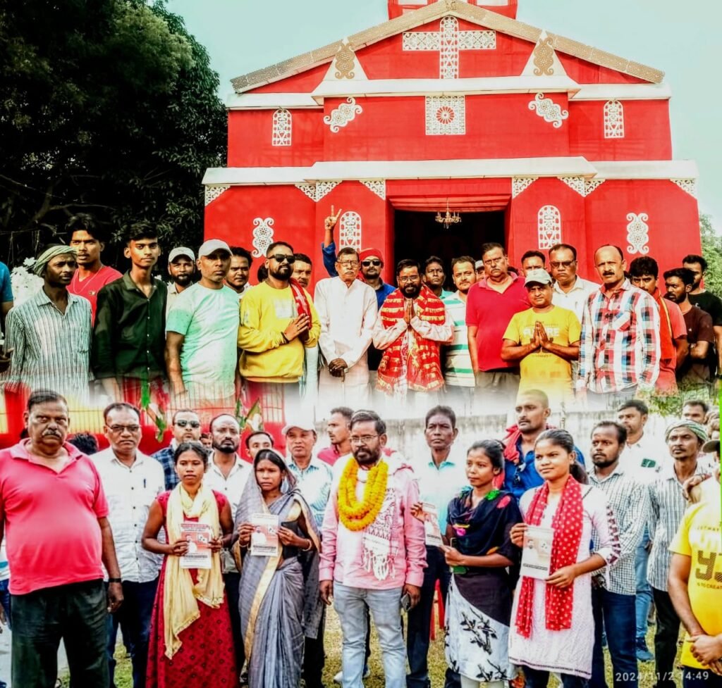 सिंदरी विधानसभा क्षेत्र में इंडिया गठबंधन के प्रत्याशी चन्द्रदेव महतो ने मां काली जी के विभिन्न पूजा मंडपों में किये मां काली का दर्शन पूजा मंडपों में किया गया स्वागत…