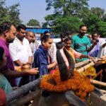 महागठबंधन समर्थित कांग्रेस प्रत्याशी पूर्णिमा नीरज सिंह गोपाष्टमी पर्व के मौके पर पहुंची गोशाला, गौ पूजन कर लिया आशीर्वाद…