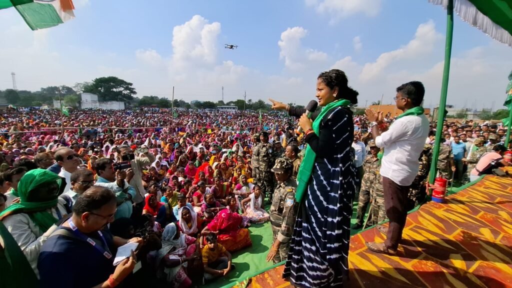 बहुरूपियों से पूछिए मणिपुर की बेटियां आदिवासी नहीं थी..भाजपा को आदिवासियों की चिंता नहीं.. खनिजों की चिंता है: कल्पना सोरेन…