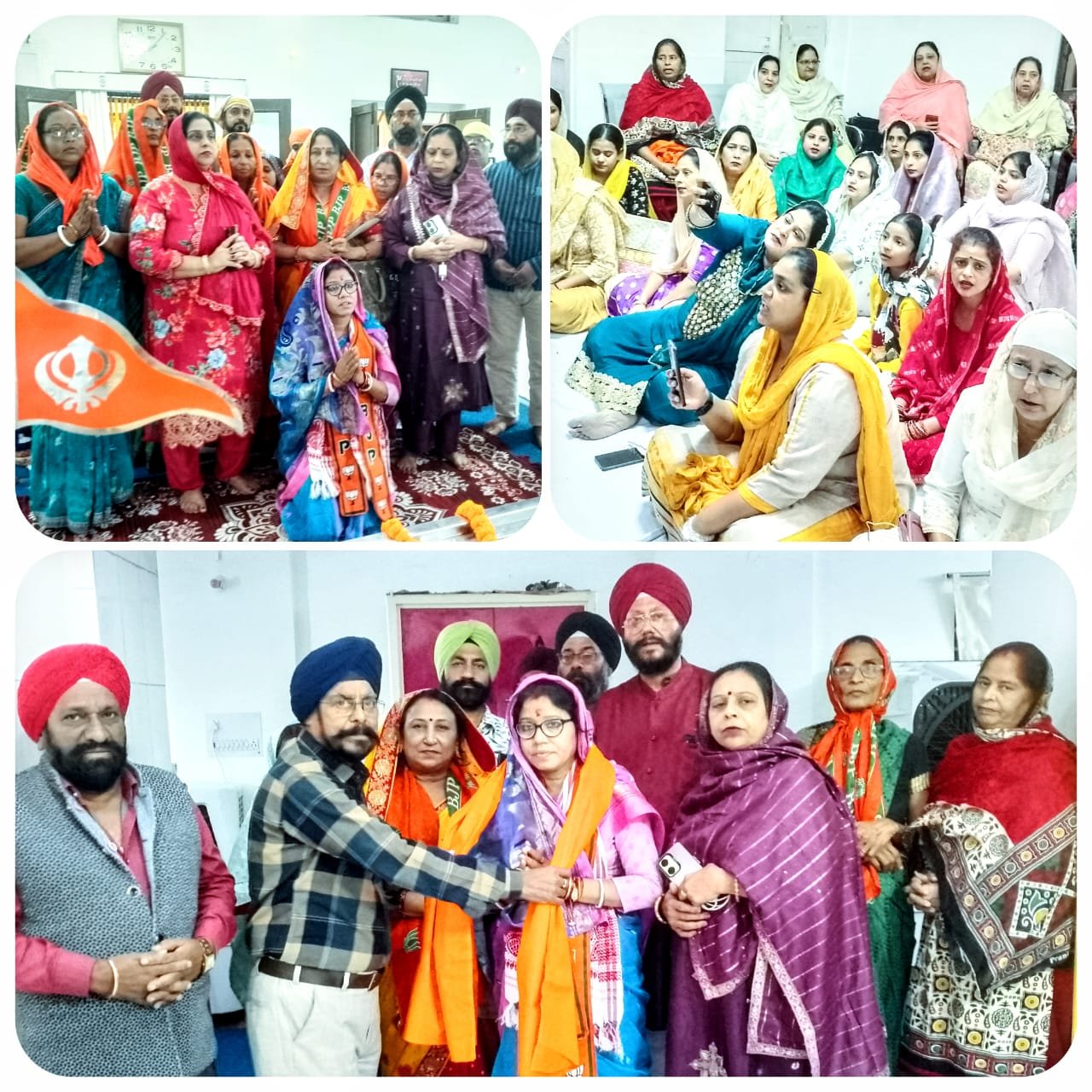 गुरु नानक देव जी की 555 वें प्रकाश दिवस पर जगमग हुआ सिंदरी गुरुद्वारा….