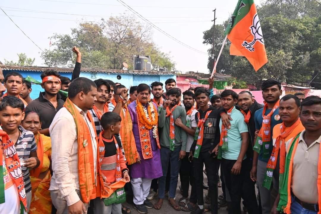 बीजेपी प्रत्याशी राज ने चलाया सघन जनसंपर्क अभियान…