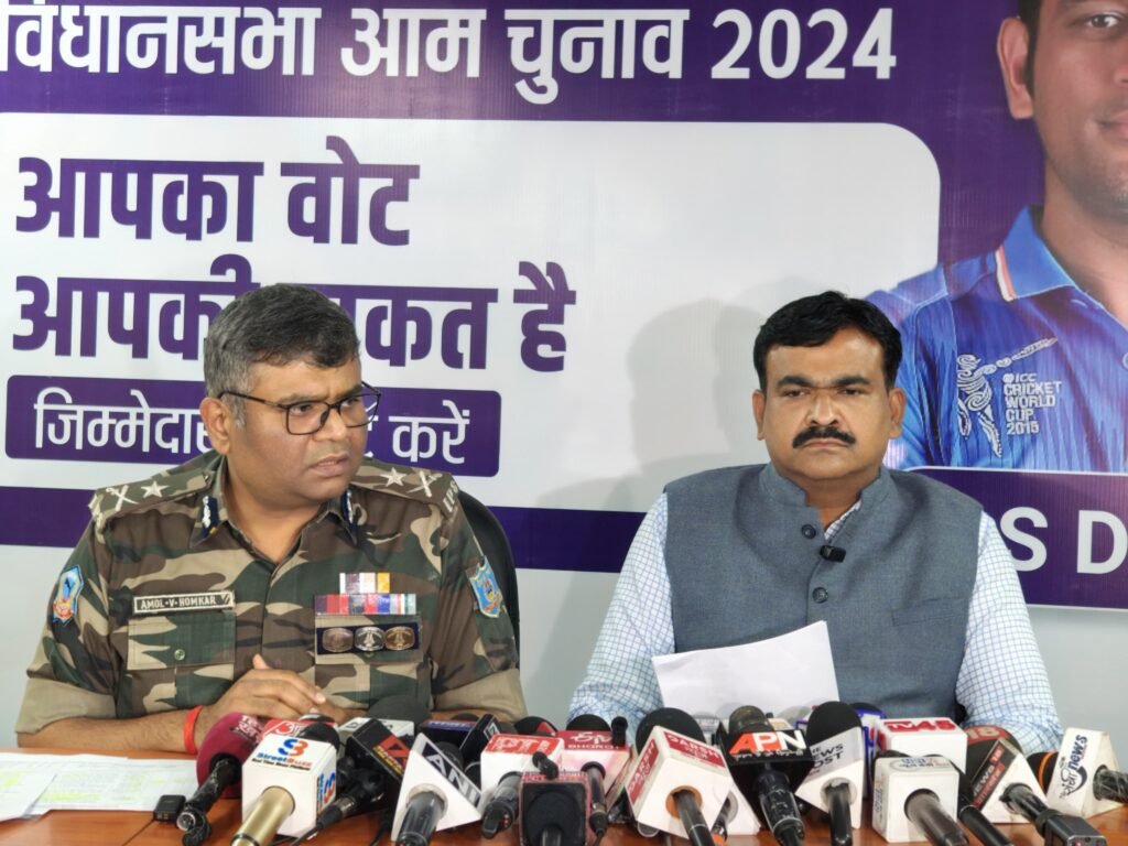 सभी के सहयोग से मतदान शांतिपूर्ण ढंग से संपन्नः के रवि कुमार…