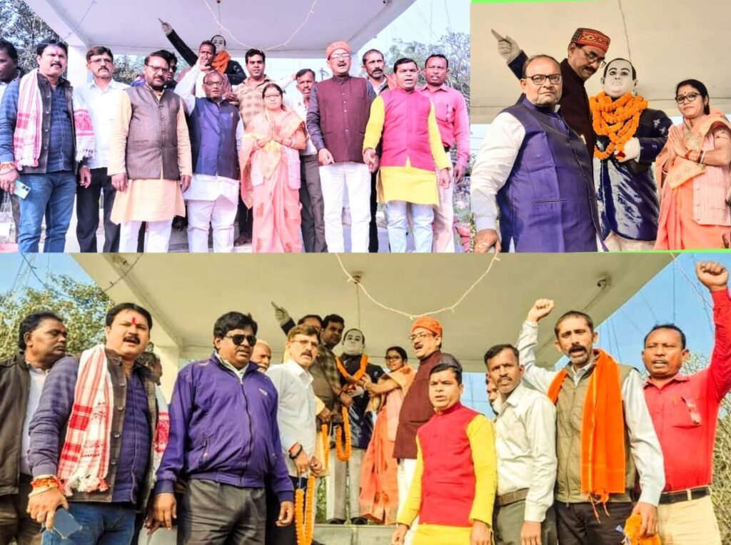 भाजपा कार्यकर्ताओं के साथ तारा देवी ने संविधान दिवस पर बाबा साह के प्रतिमा पर माल्यार्प कर किया नमन…