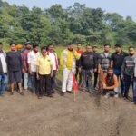 तलाब अतिक्रम किए जाने के विरोध में सीपीआई माले ने किया प्रदर्शन…