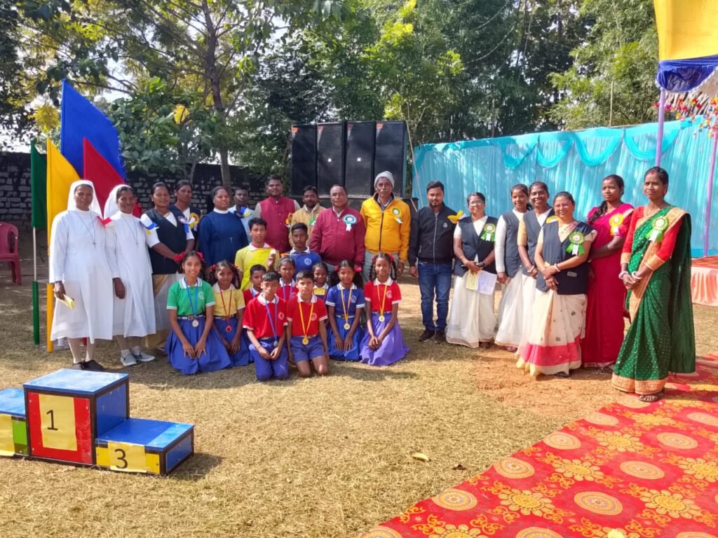 संत जोसेफ विद्यालय जोन्हा में वार्षिक खेल कूद प्रतियोगिता अयोजित….