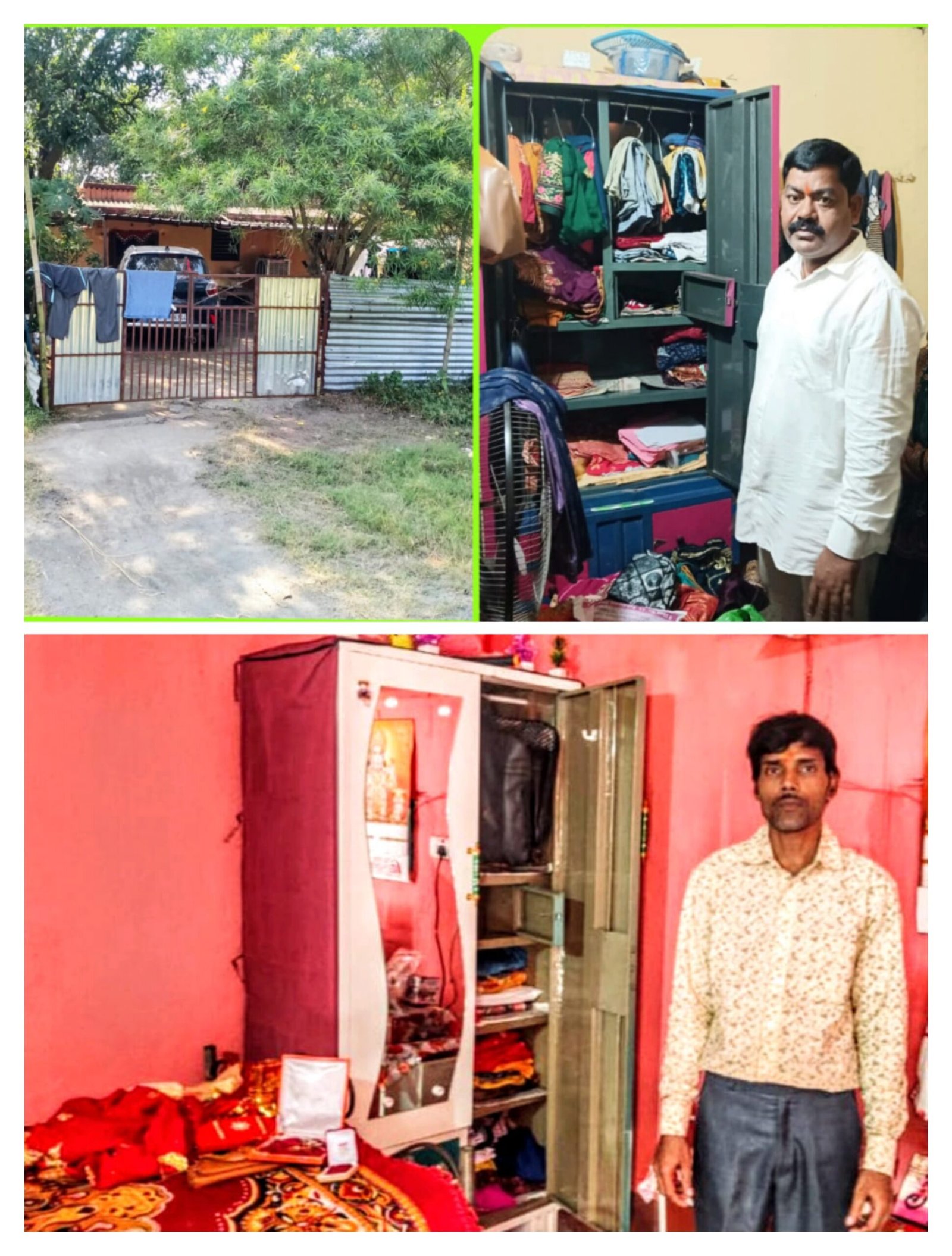 सिंदरी रांगामाटी के बंद दो आवासों में  चोरों ने किया चोरी..आवास में रहने वाले सब लोग गये थे छठ घाट…