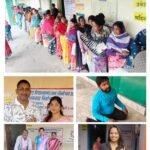 मुनीडीह व भागाबाँध में मतदान सम्पन्न..ग्रामीण बूथों के बम्पर वोटिंग, शहरी बूथों पर 12 बजे के बाद रहा सन्नाटा….