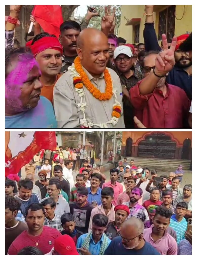 कालीमंडा में नव निर्वाचित विधायक अरुप चटर्जी के स्वागत समारोह में उमड़े ग्रामीण…