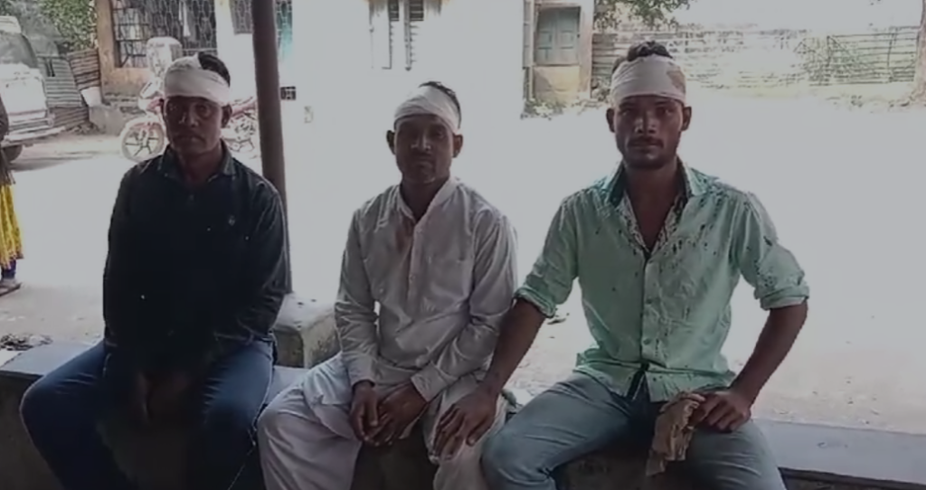 प्रॉपर्टी विवाद को लेकर बराकर मे हुई तलवार बाजी 3 घायल लाठी डंडे के साथ- साथ गोलियां भी चली…