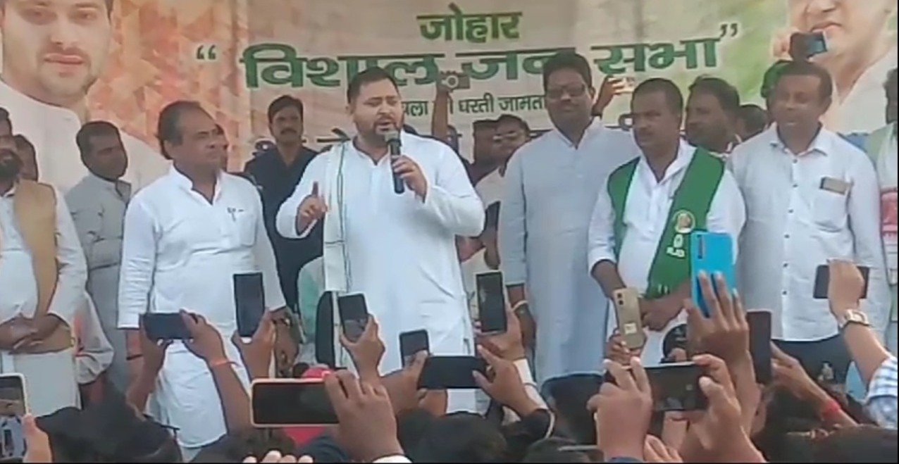 जामताड़ा में तेजस्वी यादव ने इरफान का अलख जगाया, दस लाख नौकरी श्रृजन का दिया भरोसा…