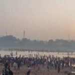 कार्तिक पूर्णिमा पर श्रद्धालुओं ने लगाई आस्था की डुबकी…