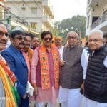 PRESS CONFERENCE:आजसू केंद्रीय उपाध्यक्ष सह पूर्व DIG संजय रंजन सिंह और जेडीयू के प्रदेश महासचिव सुशील कुमार सिंह ने बीजेपी प्रत्याशी राज सिन्हा को जिताने की अपील..