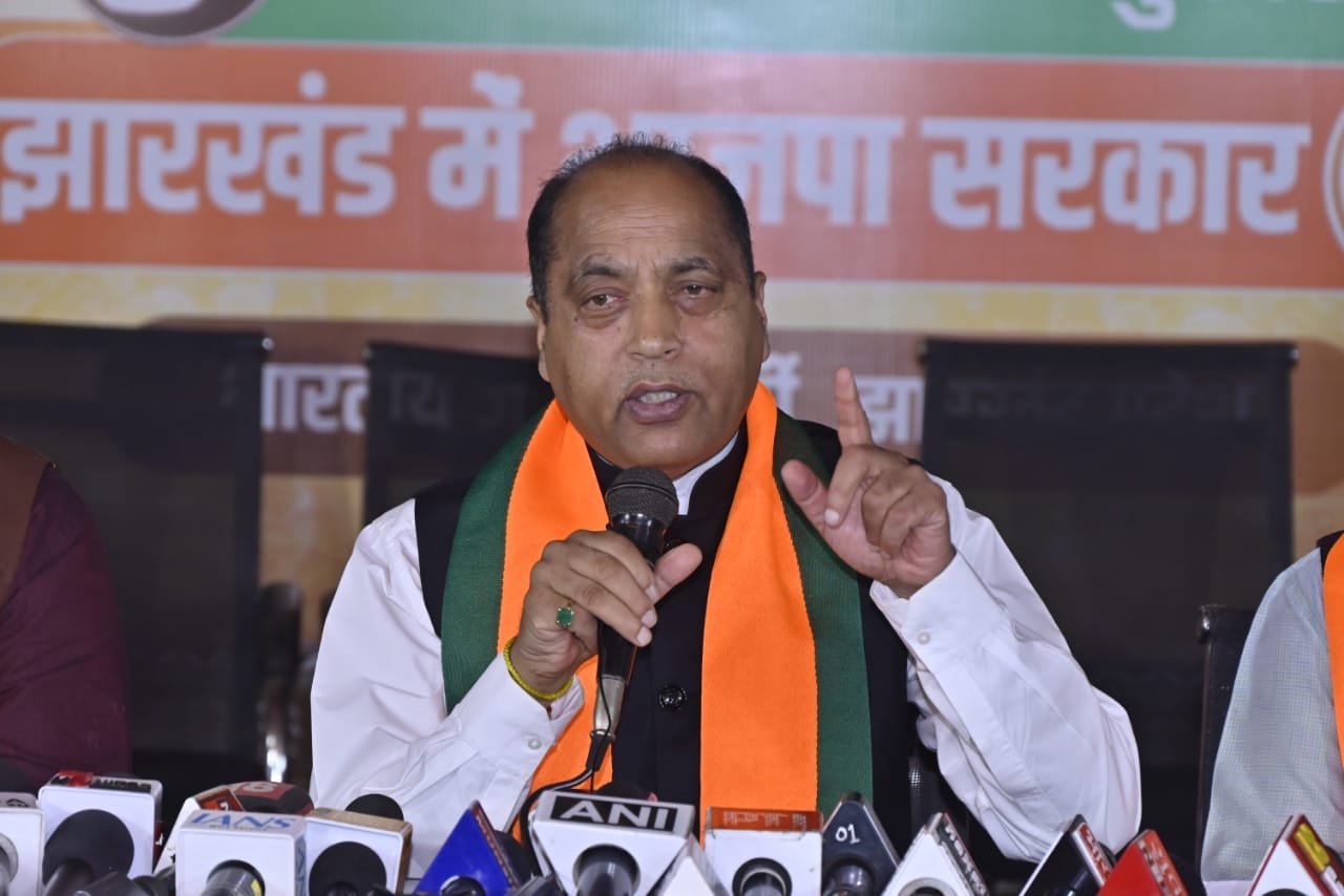 झारखंड की दशा को हिमाचल जैसा नहीं होने देना है- जयराम ठाकुर