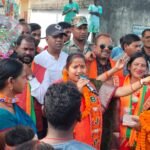 भाजपा प्रत्याशी रागिनी सिंह ने चलाया झरिया के विभिन्न मुहल्ले व बस्ती में जनसंपर्क अभियान