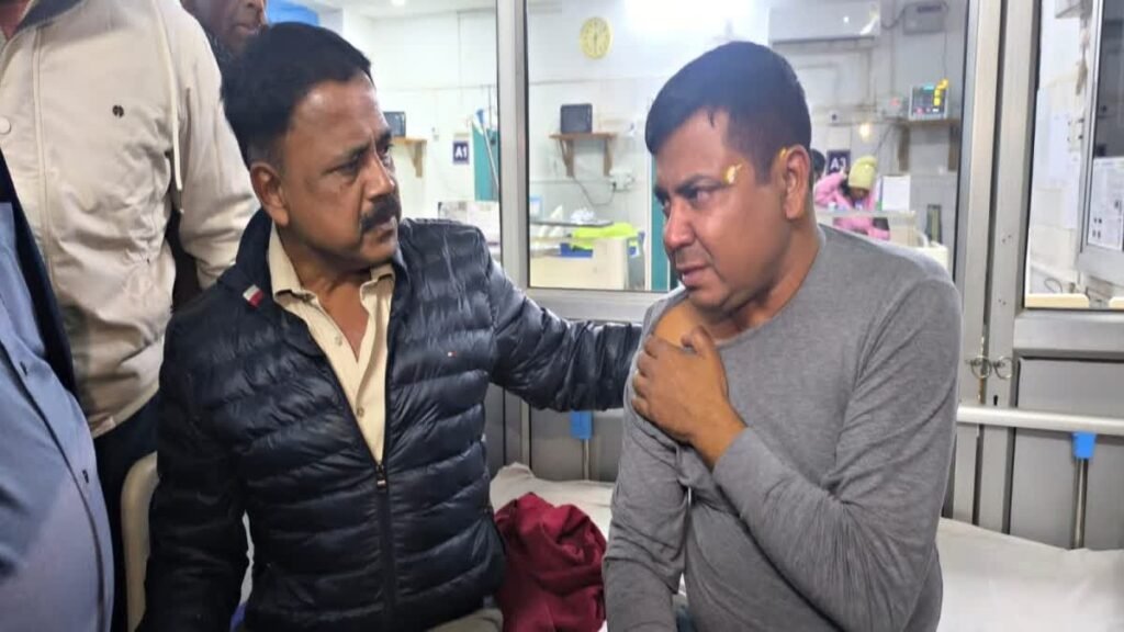 खबर संकलन करने गए पत्रकार पर जानलेवा हमला…