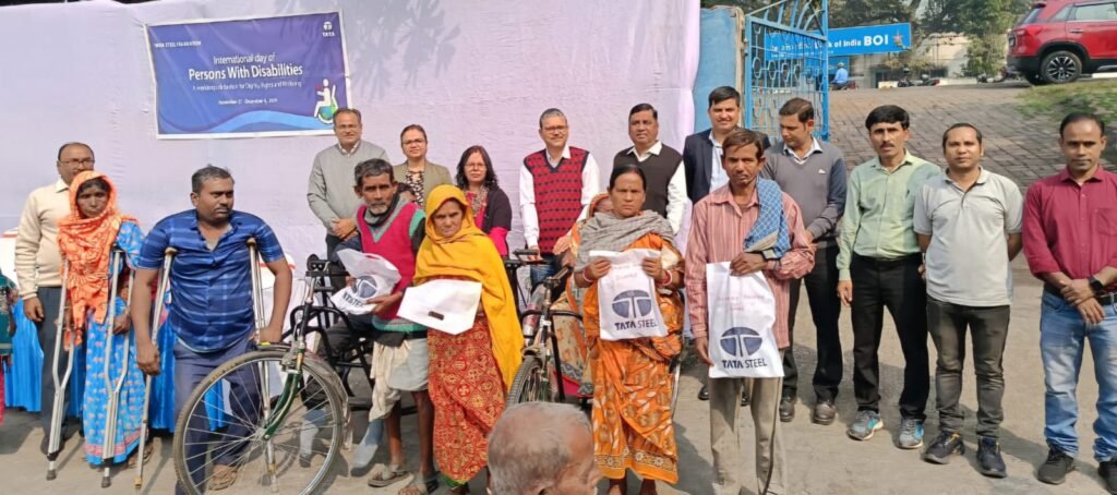 टाटा स्टील फाउंडेशन झरिया डिवीजन अंतरराष्ट्रीय दिव्यांगता दिवस मनाया…