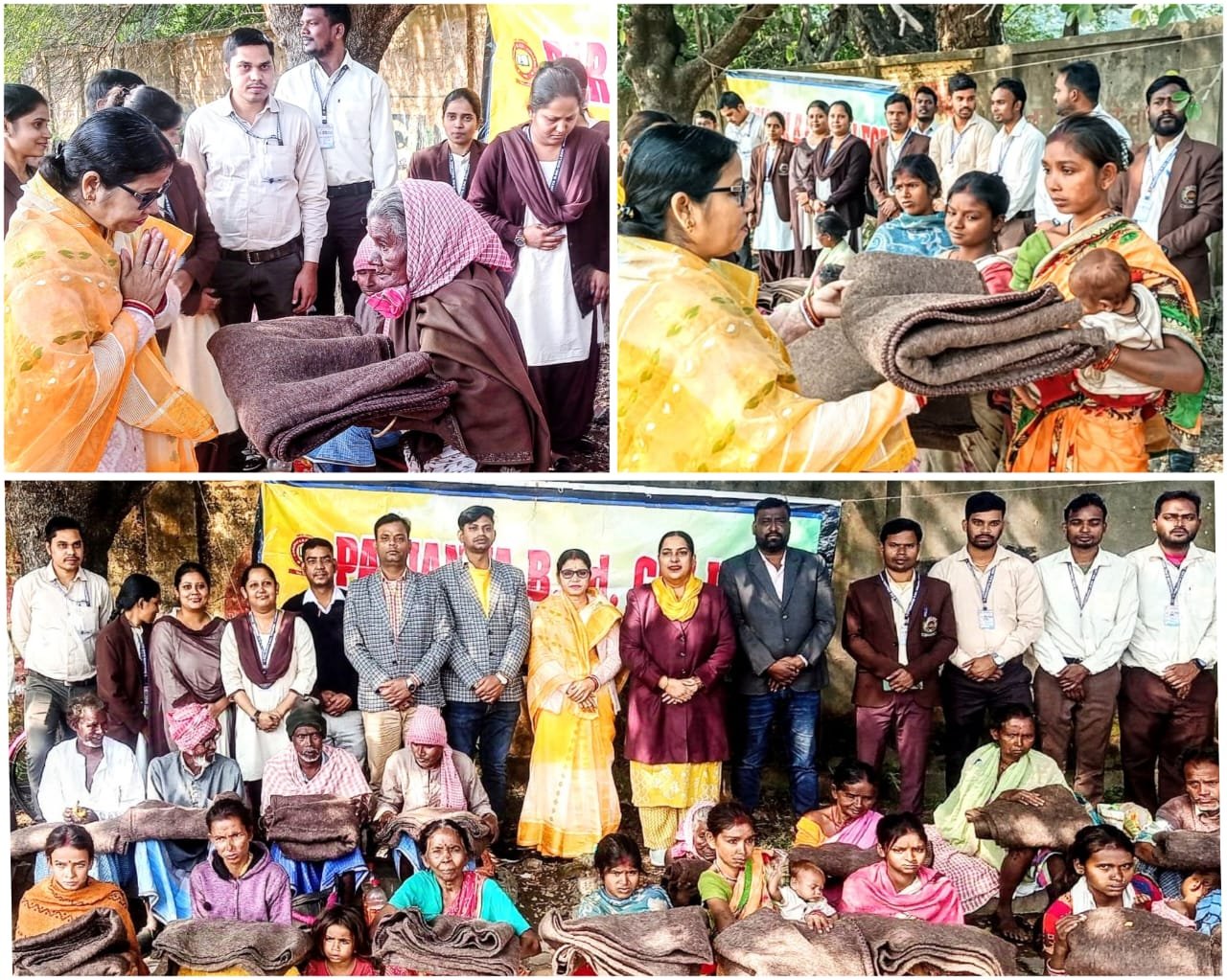 गरीबों को ठंड से बचाने के लिए भाजपा नेत्री श्रीमती तारा देवी ने जरूरतमंदों को कंबल वितरण की…