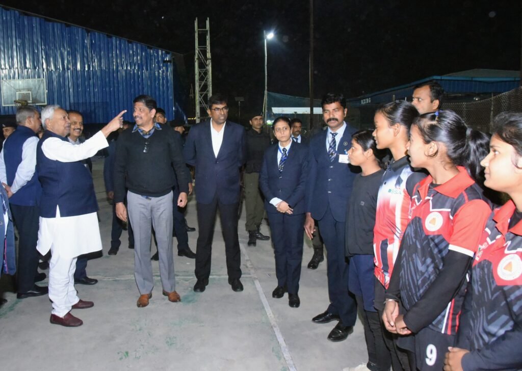 CM नीतीश कुमार ने पाटलिपुत्र खेल परिसर का किया औचक निरीक्षण…