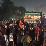 हाइवा के चपेट में आने से मुराईडीह निवासी की मौत…