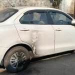 धर्माबांध के सुदियाडीह में फायरिंग, स्वीफ डिजायर को किया आग के हवाले….