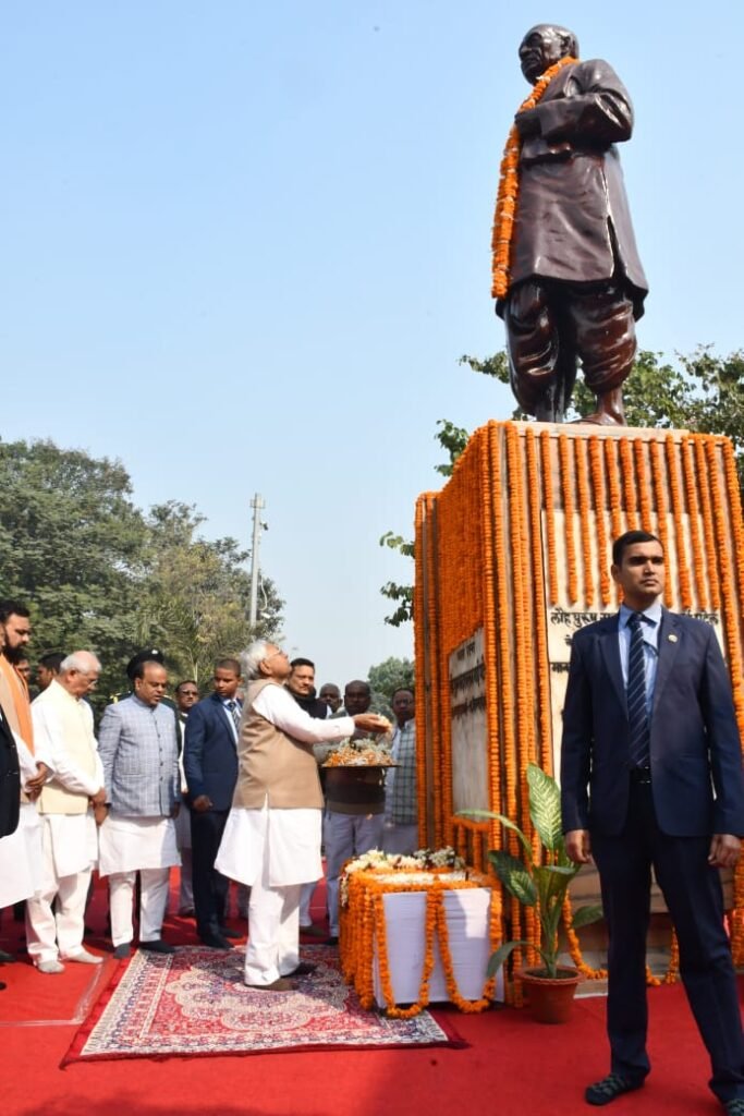 लौह पुरुष सरदार वल्लभ भाई पटेल की पुण्य तिथि पर उन्हें भावभीनी श्रद्धांजलि दी गई…