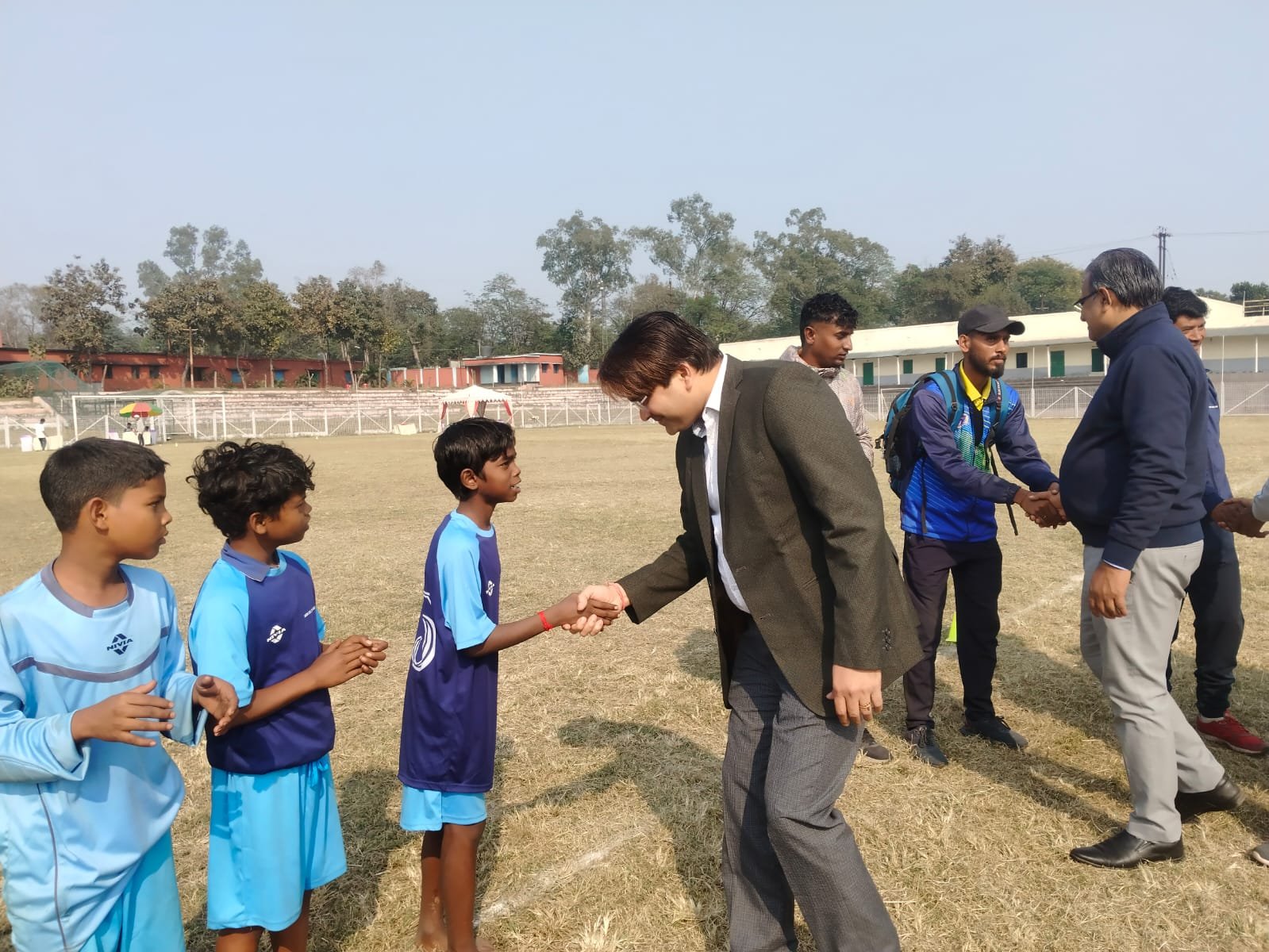 टाटा स्टील फाउंडेशन के झरिया डिवीजन ने पहला तेजस कप अंडर-13 बॉयज फुटबॉल टूर्नामेंट का उद्घाटन किया….