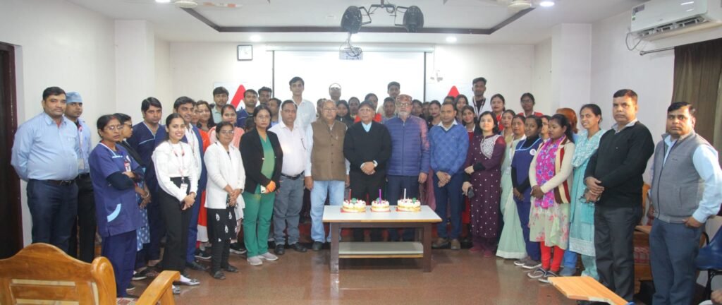 असर्फी हॉस्पिटल में क्रिसमस डे के पूर्व क्रिसमस डे धूमधाम से मनाया गया…