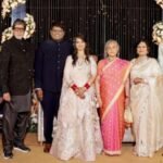 पूरे परिवार के साथ आमिताभ बच्चन ने अटेंड की शादी, फिर से फैमिली संग नजर नहीं आई ऐश्वर्या राय…