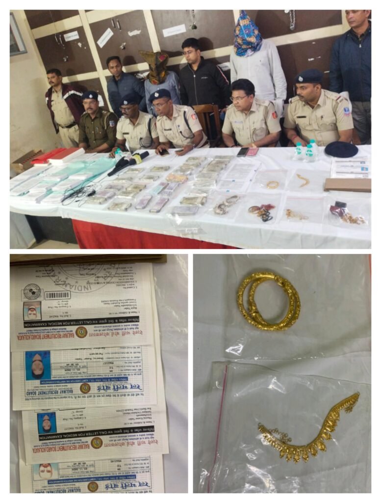 रेलवे मे नौकरी दिलाने के नाम पर 60 लाख की ठगी.. दो गिरफ्तार..