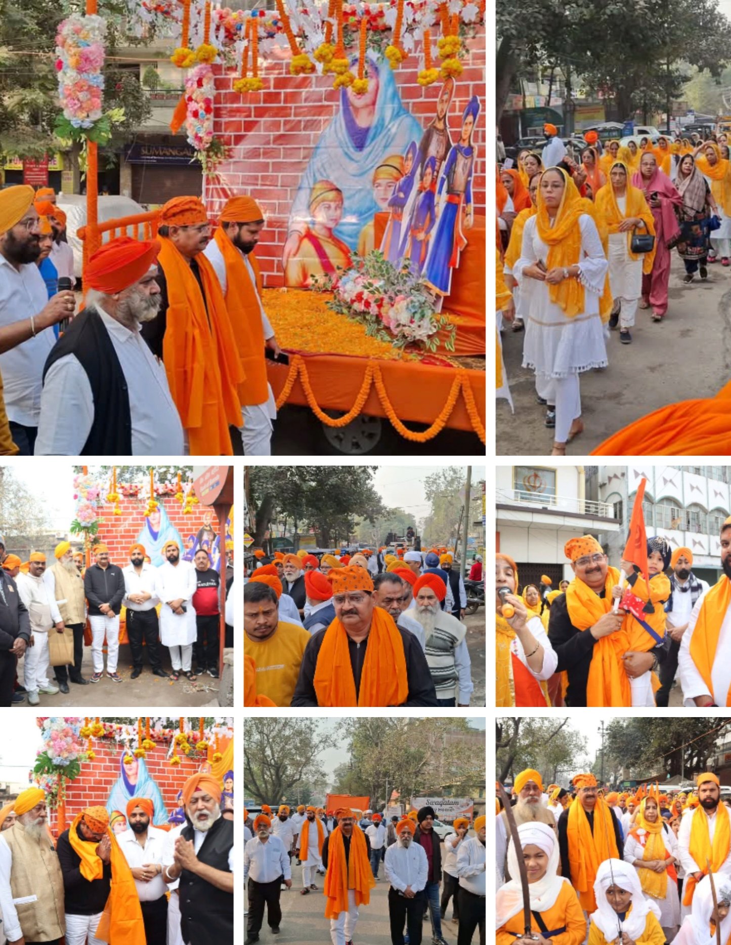 धनबाद के बैंक मोड़ के जोड़ा फाटक गुरुद्वारा में वीर बाल दिवस पर भव्य शोभा यात्रा आयोजन…