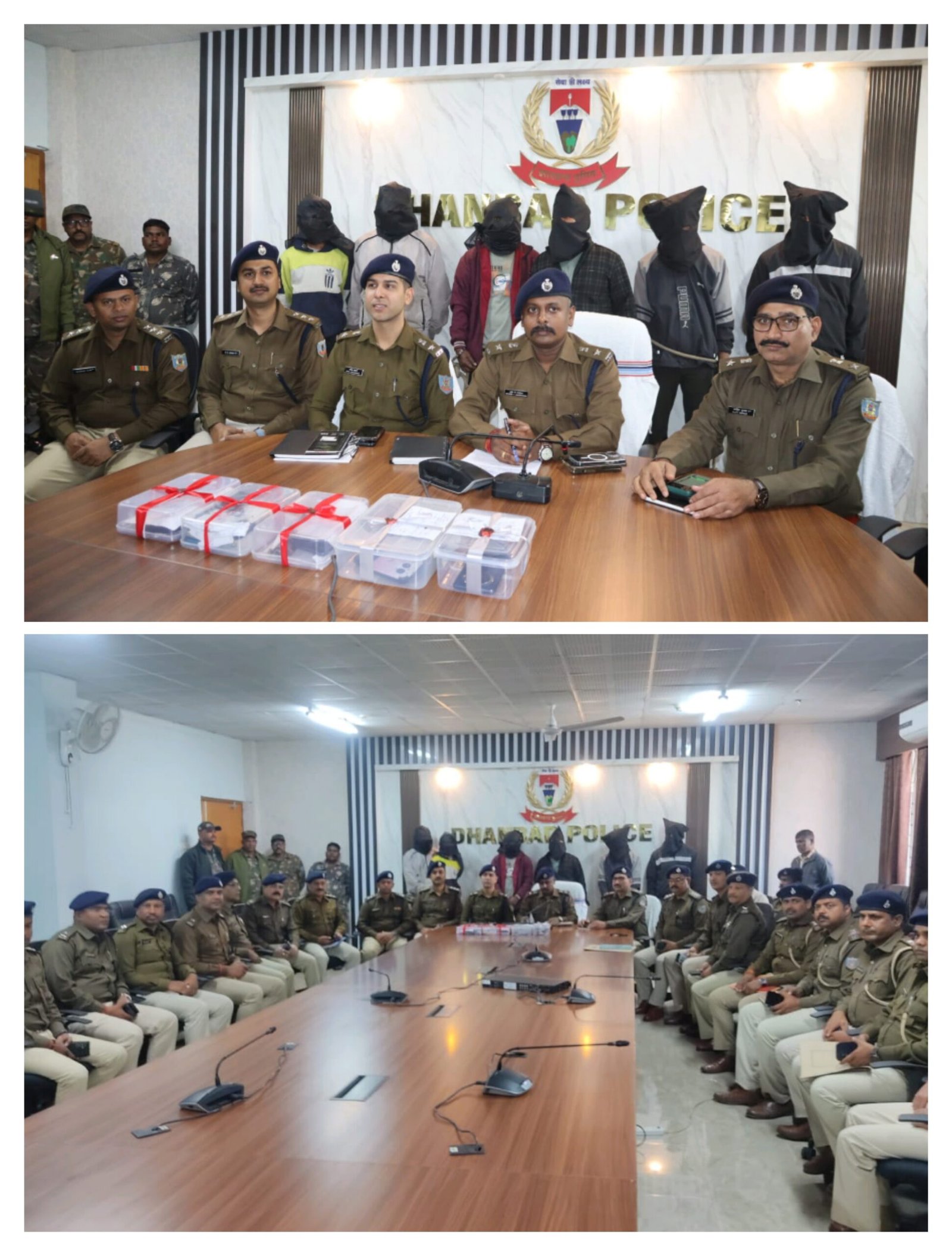 POLICE ACHIEVEMENT: प्रिंस खान गैंग के 06 अपराधी हथियार के साथ गिरफ्तार..