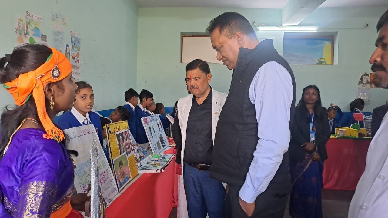 संस्कार ज्ञानपीठ विधालय मे मंगलवार को विज्ञान मेला का आयोजन