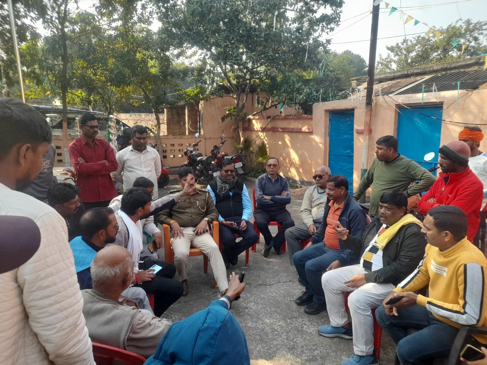 6 लाख मुआवजा पर बनी सहमति, 22 घंटे  बाद उठा मृतक राजेंद्र बाउरी का शव